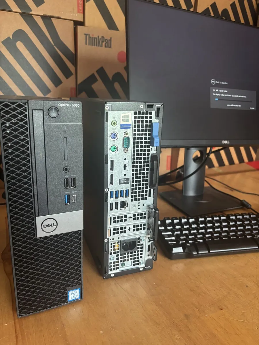Dell Optiplex Complete Pcs-16Gb-24" Screen-Win 11 - Image 3