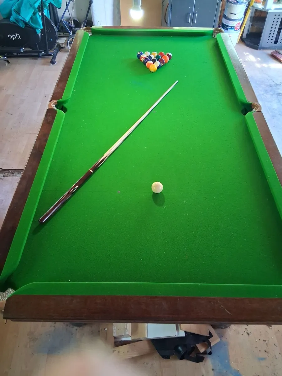 Pool Table \ Snooker table - Image 1