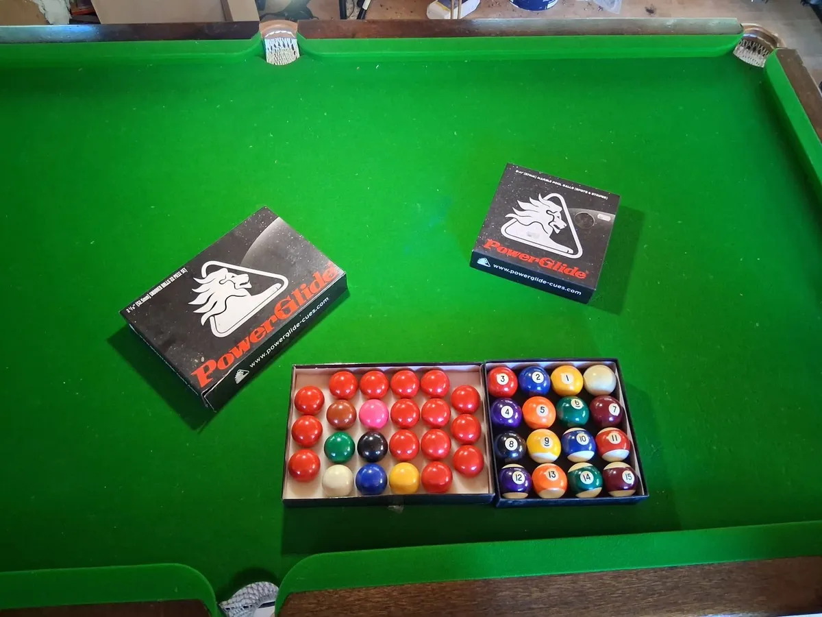 Pool Table \ Snooker table - Image 2
