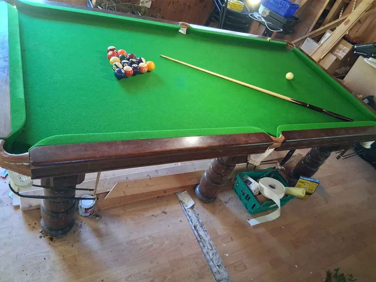 Pool Table \ Snooker table - Image 3