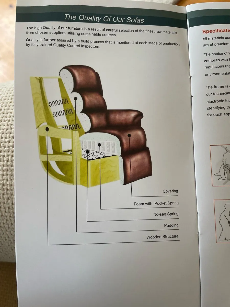 Rise and Recline Electric armchair - Image 4