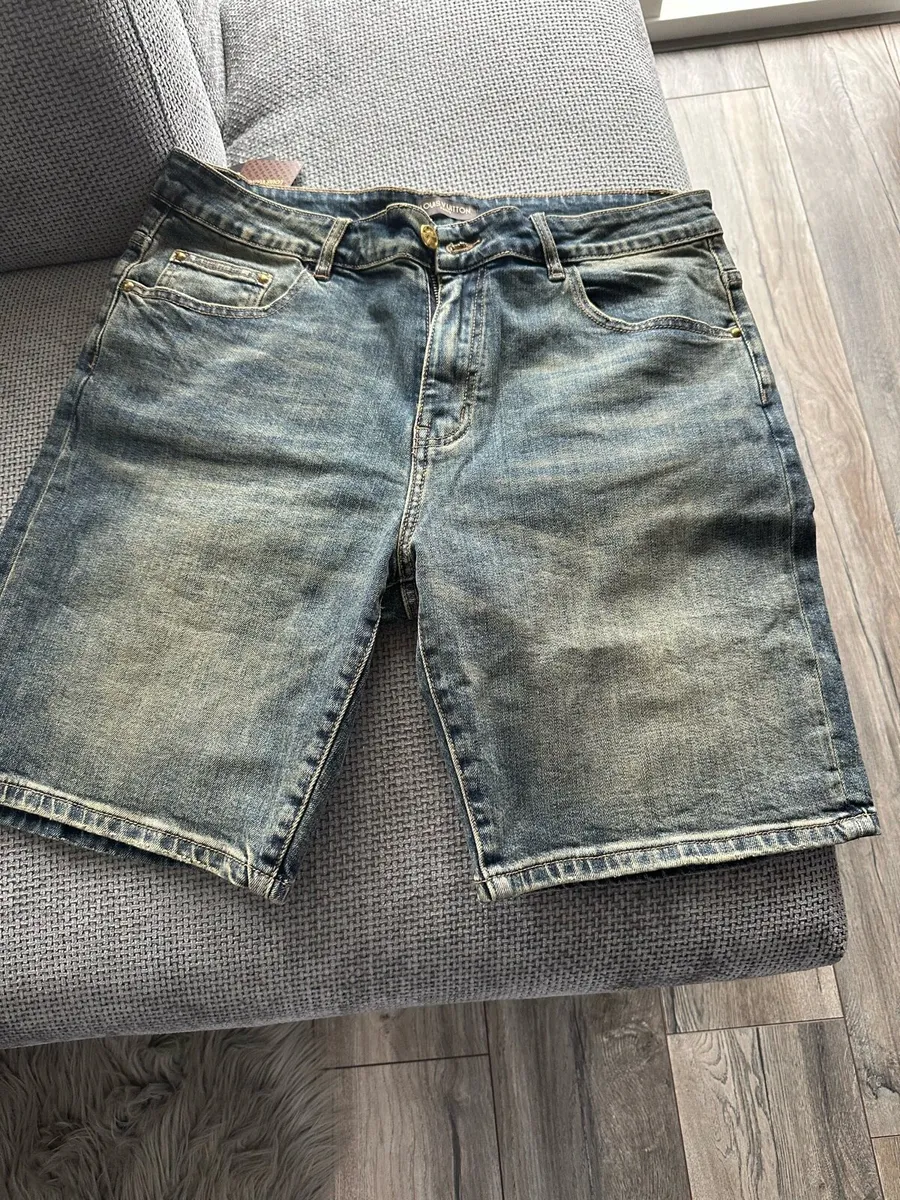 Louis Vuitton denim shorts - Image 1