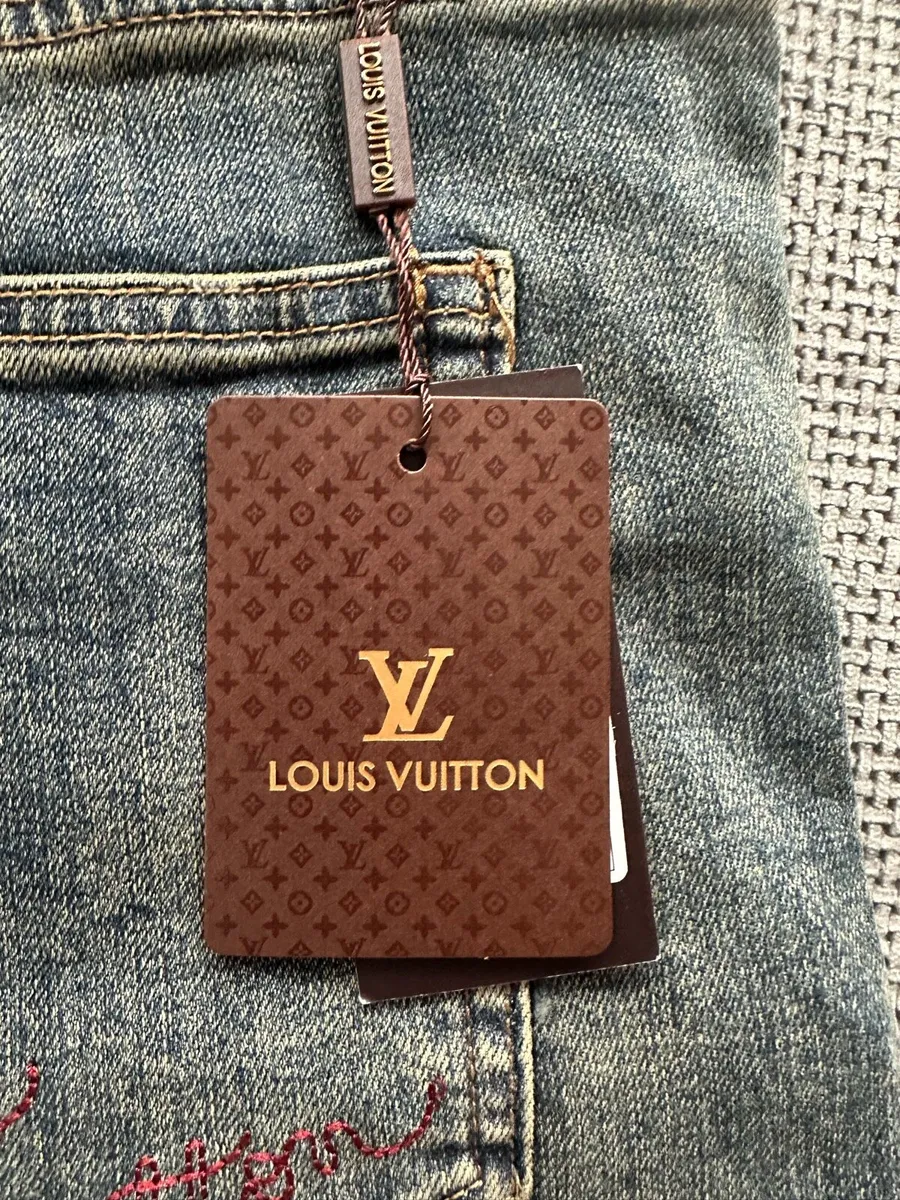 Louis Vuitton denim shorts - Image 4