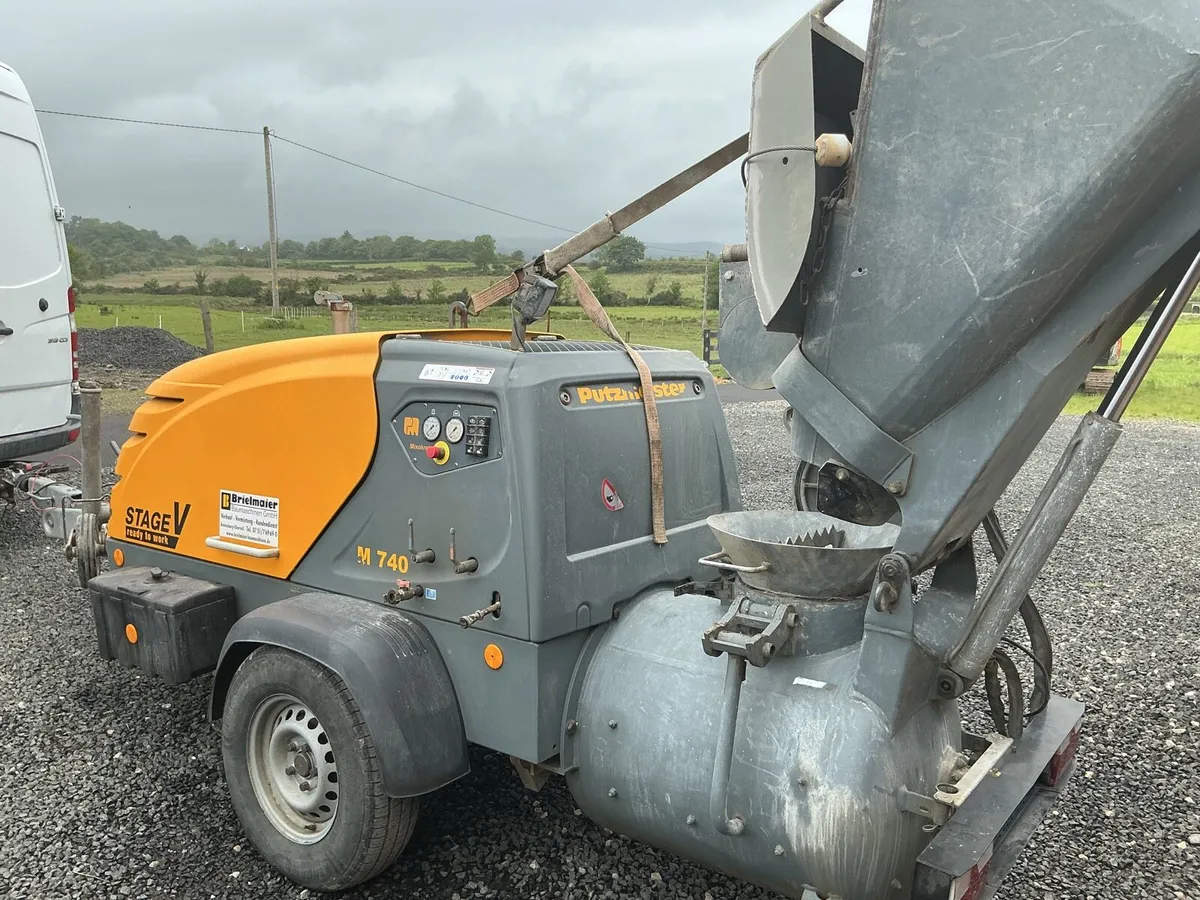 Putzmeister screed pump - Image 1