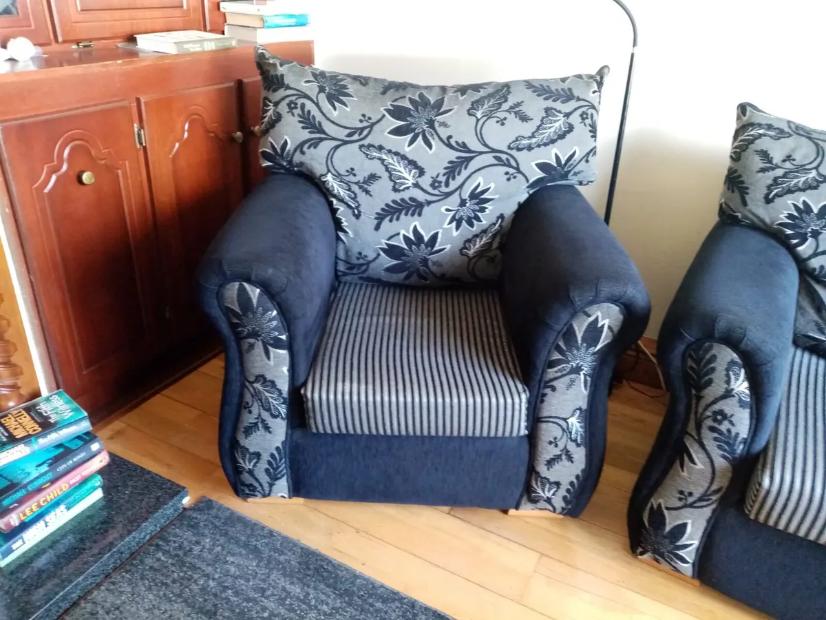 3 piece sitting room suite - Image 2