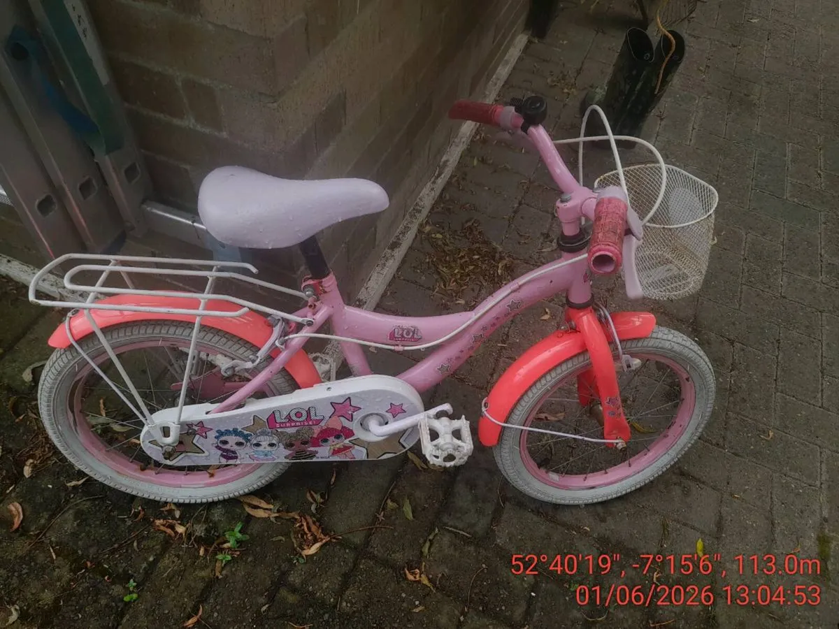 Girls bike