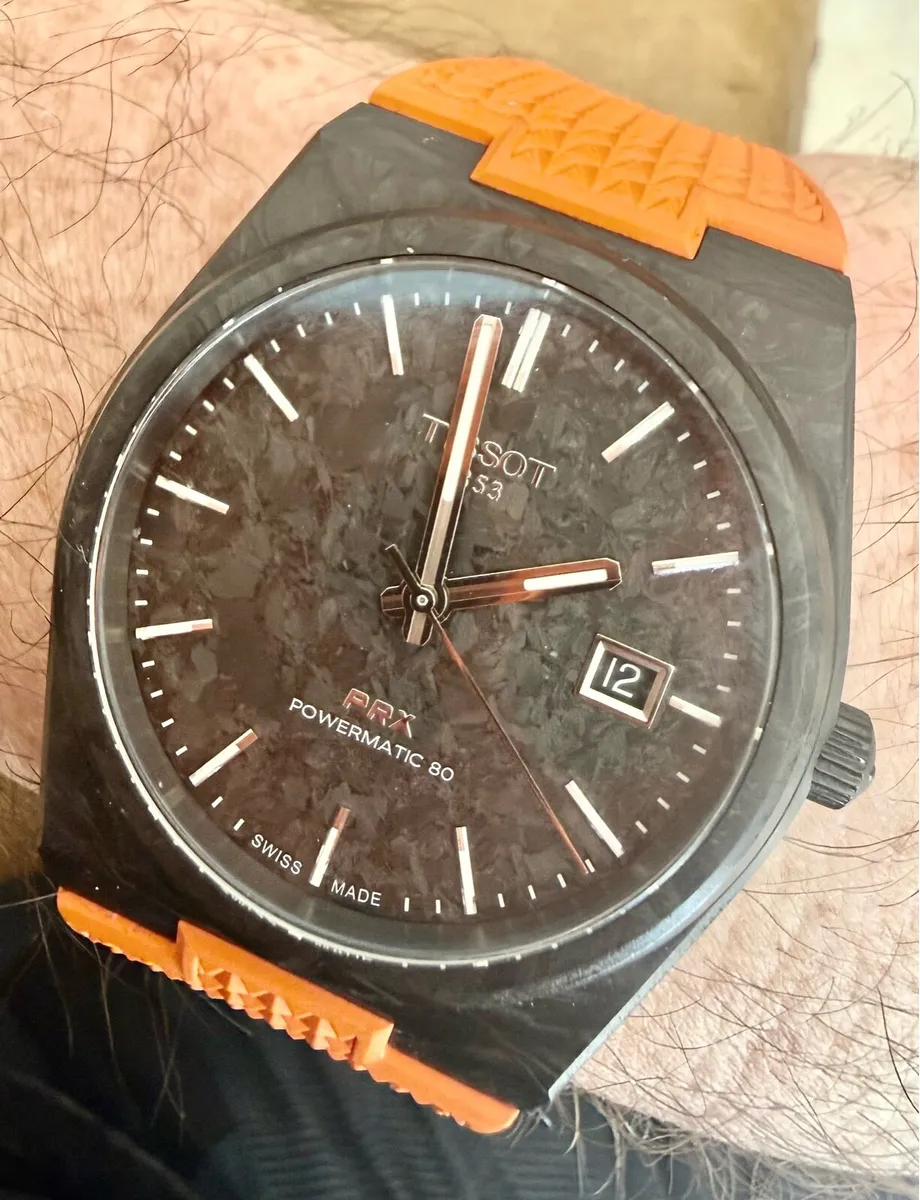 Tissot PRX Carbon automatic watch - Image 2