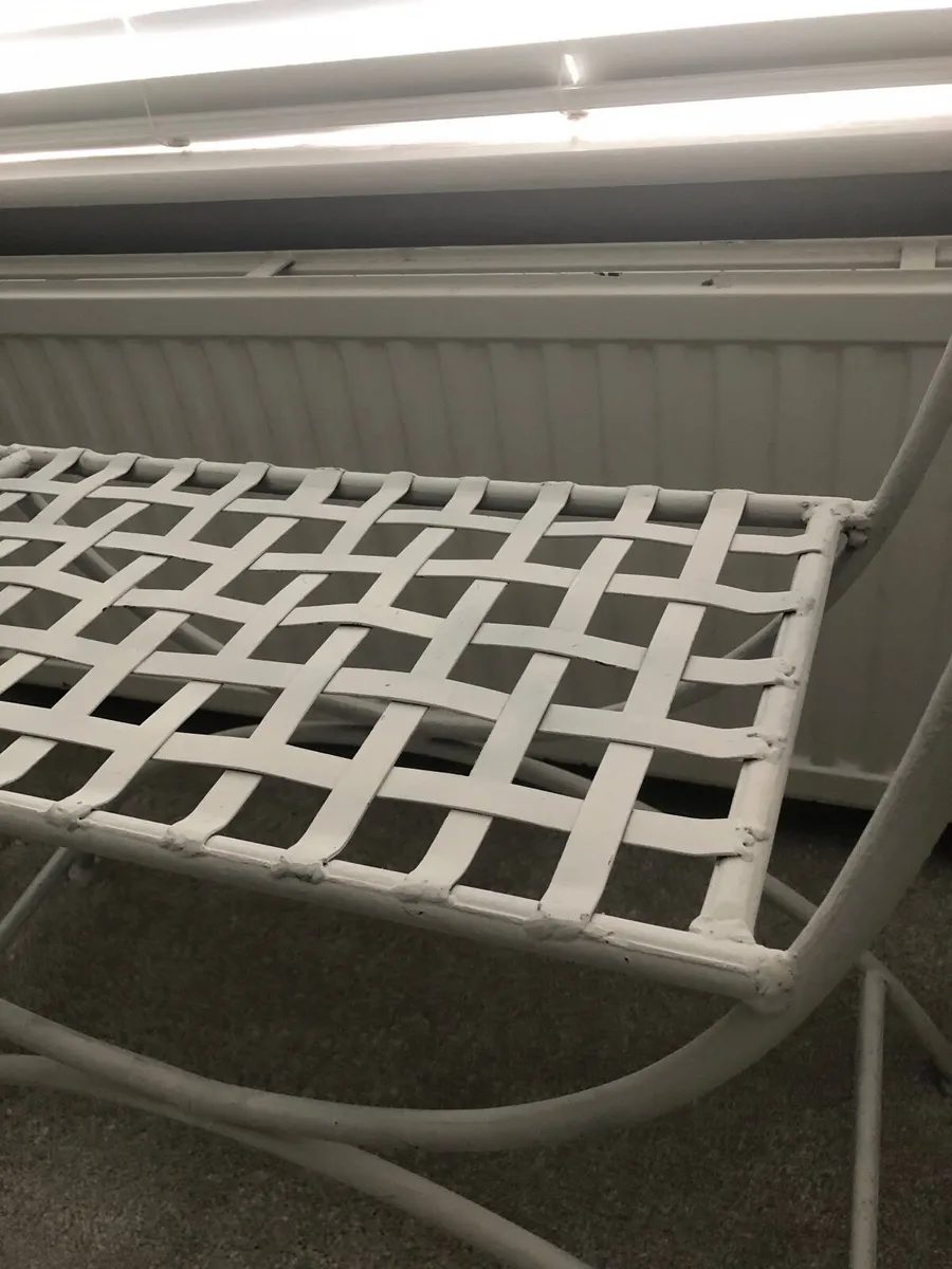 Metal hall bench - Image 2