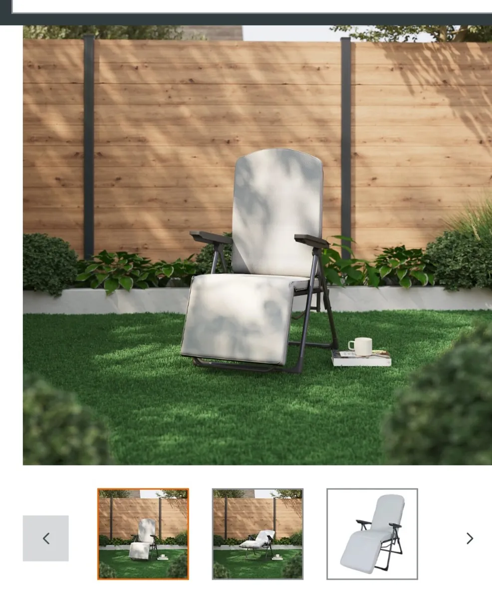 Garden reclining chairs - Image 1