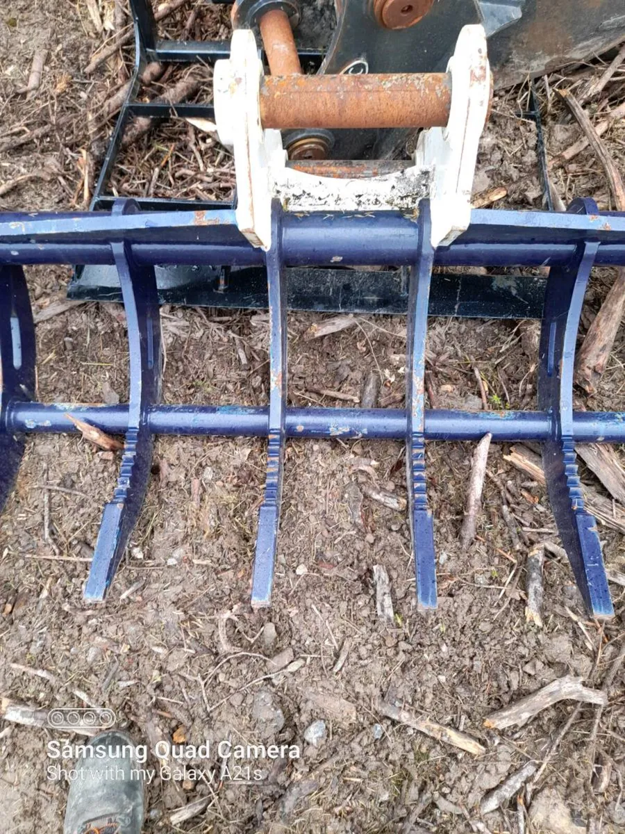 Rake,concrete bucket,quick hitch - Image 2
