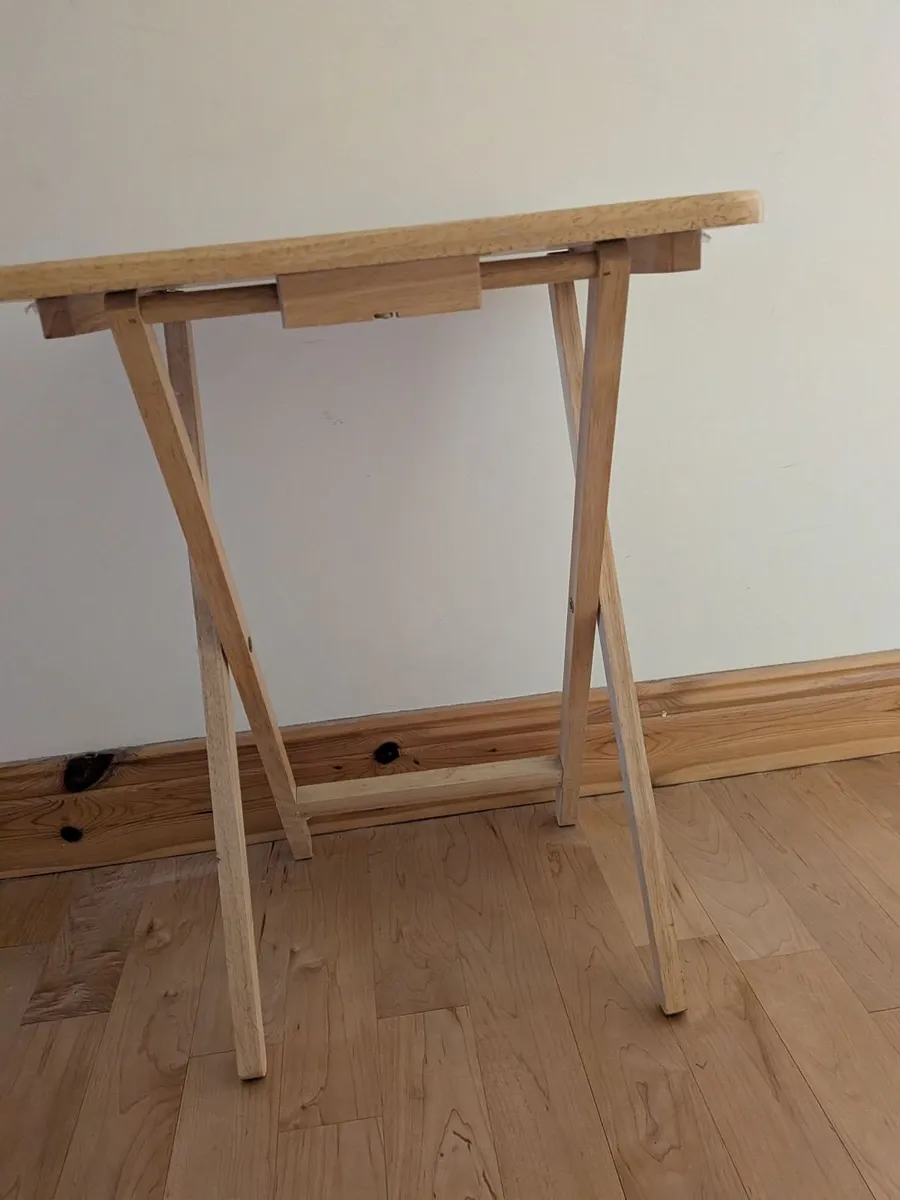 Foldable wooden table - Image 2