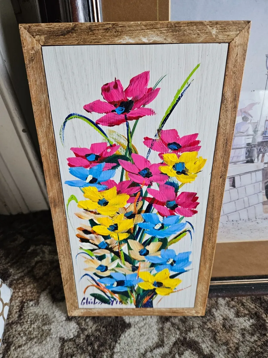 Picture Oil on Board - Image 1