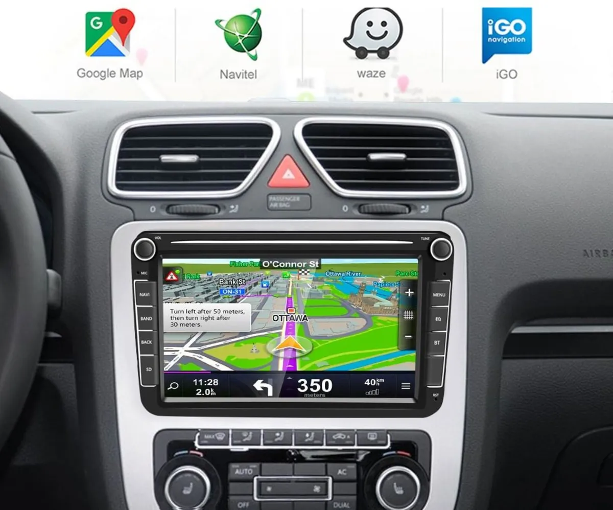 8" Android radio for Volkswagen Passat Golf T5 - Image 4