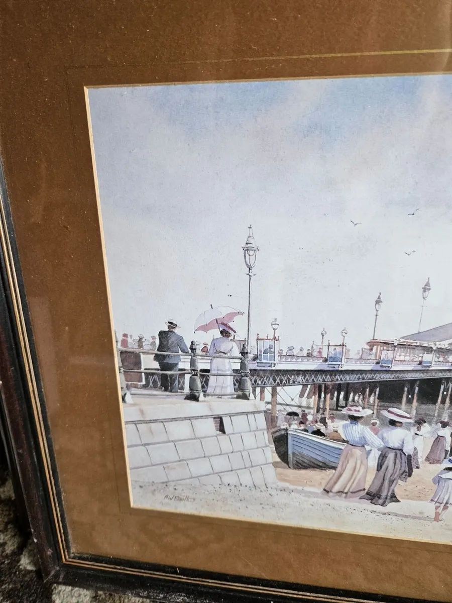 Picture Print Victorian Scene - Image 2