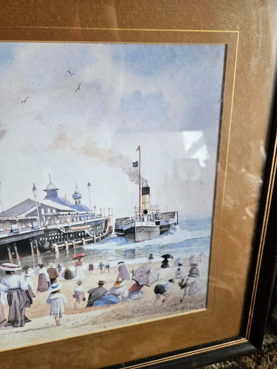 Picture Print Victorian Scene - Image 4