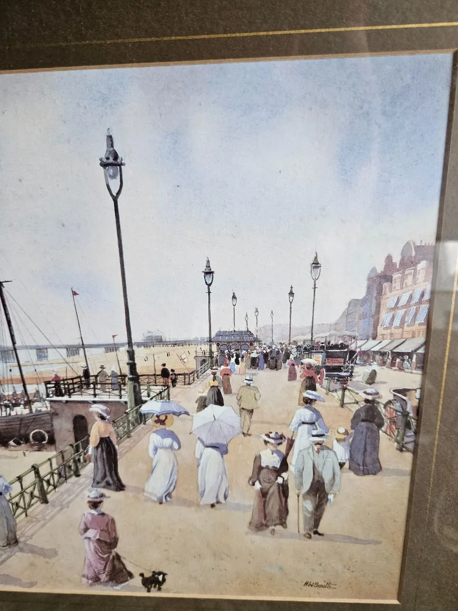 Picture Print Victorian Scene - Image 2
