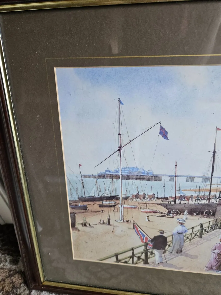 Picture Print Victorian Scene - Image 4