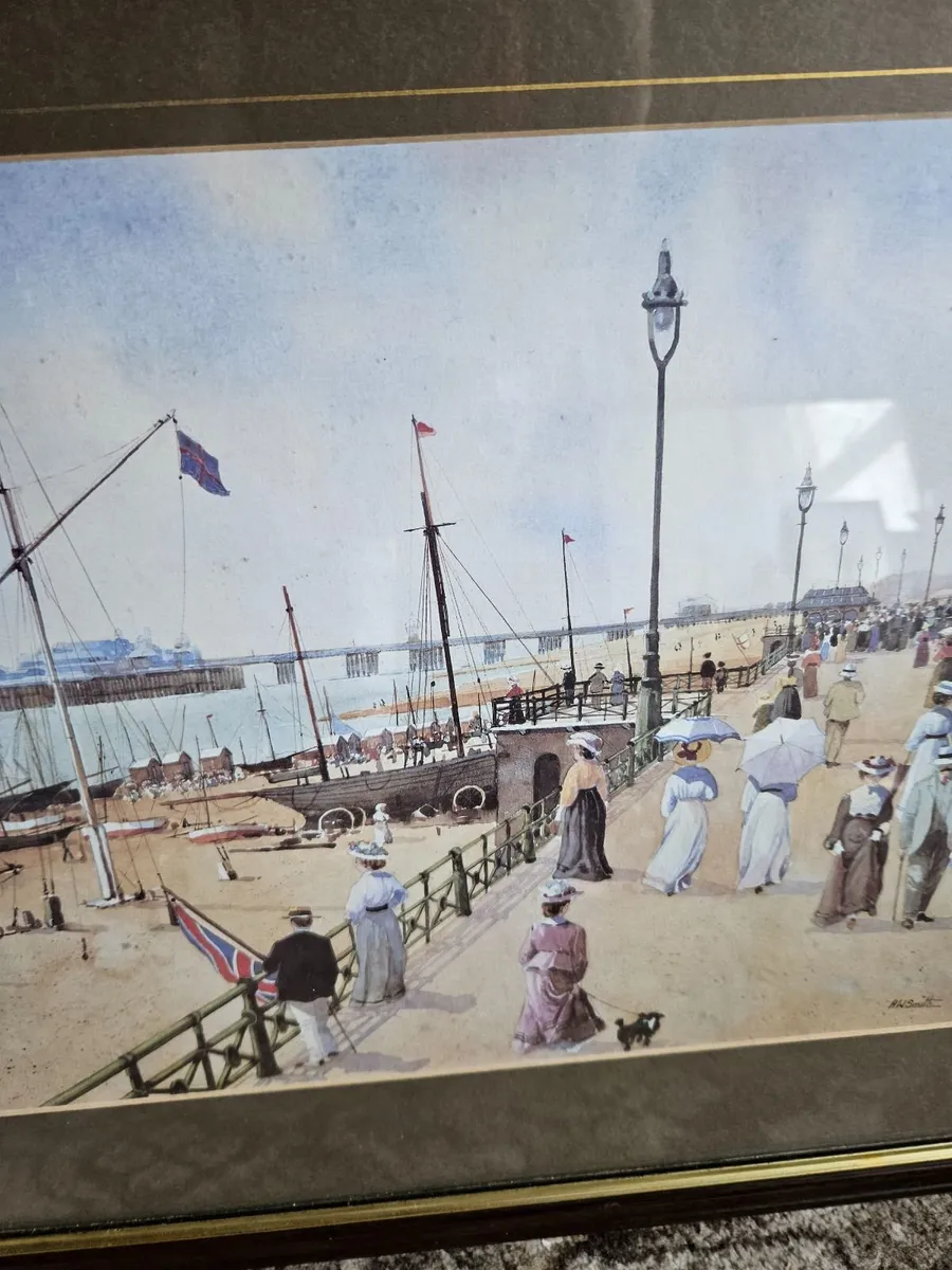 Picture Print Victorian Scene - Image 3