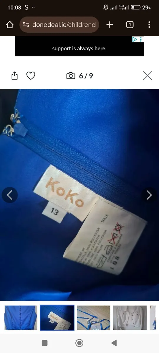 Koko Confirmation- occasion Dress - Image 2