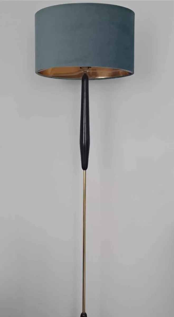 MCM Brass Floor Lamp - Image 3