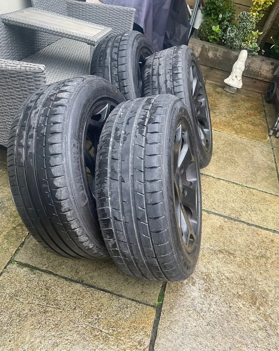 Matt Black 18”  Ford ST style Alloy wheels - Image 4
