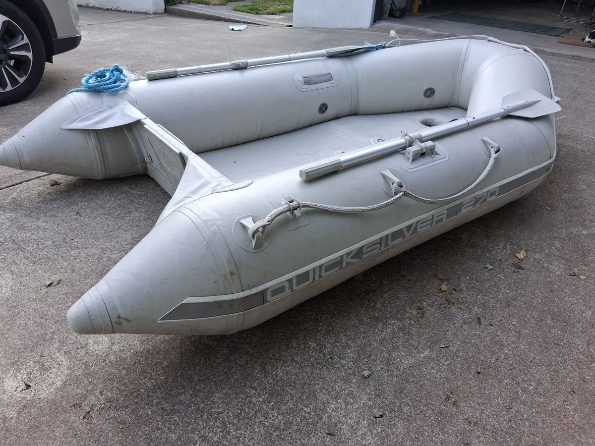 quicksilver inflatable boat - Image 1
