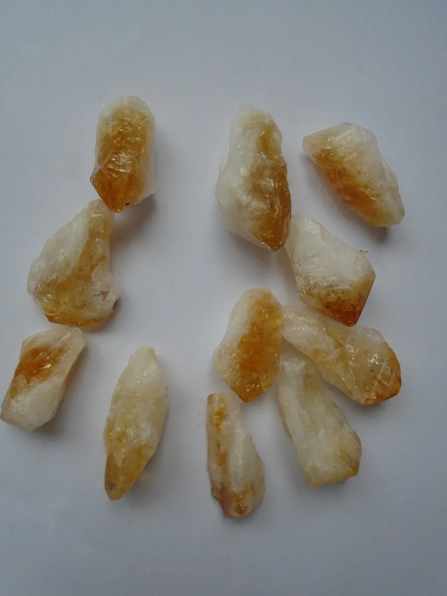 Raw Citrine crystals, Crystals, Citrine - Image 1
