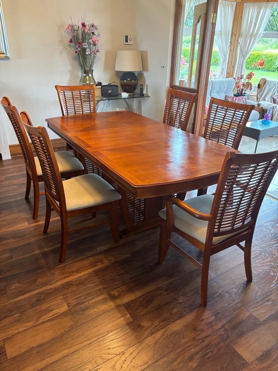 Dining table - Solid Cherry wood - Image 1