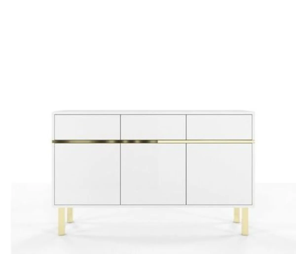 Ouellette 137.5 Cm Wide 3 Drawer Sideboard - Image 1