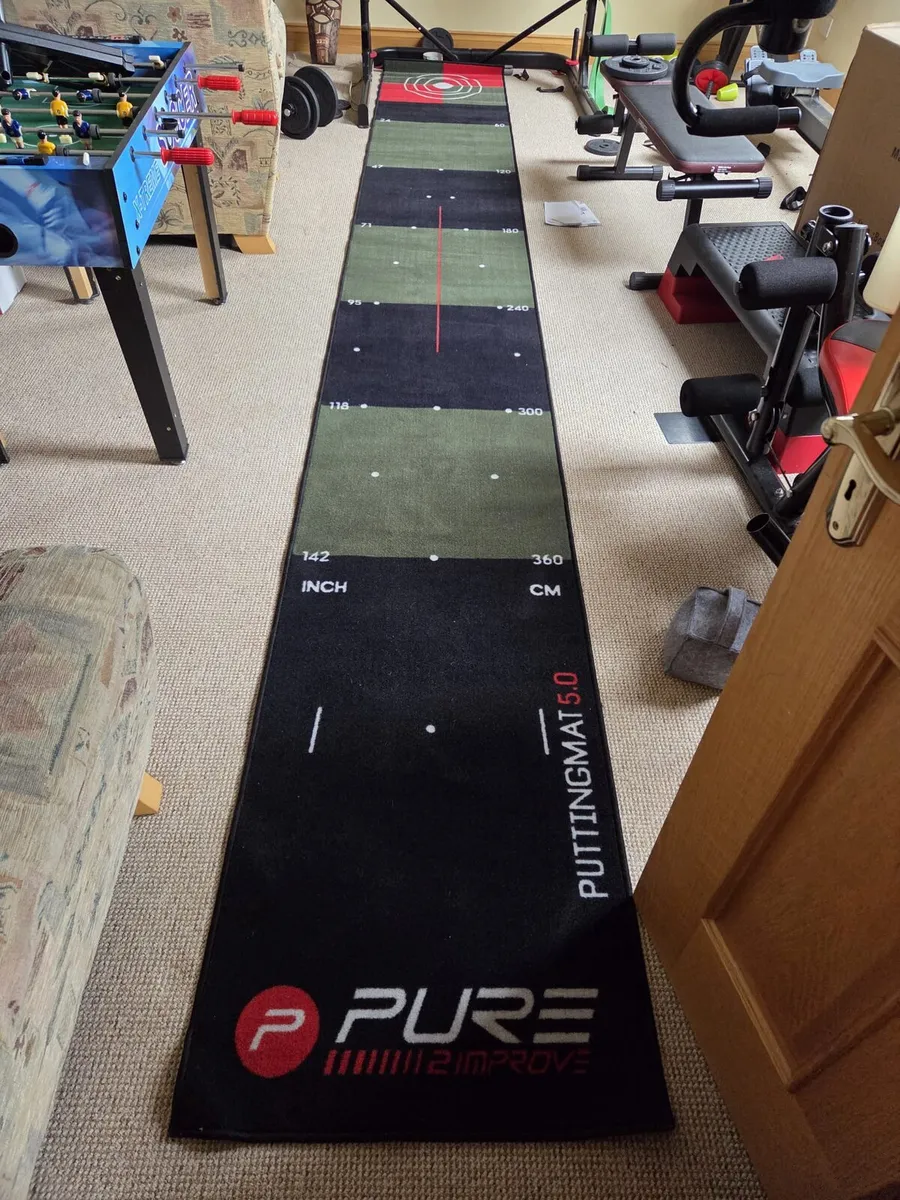 Putting Mat 5.0 – 5 Metre Golf Practice Mat - Image 1