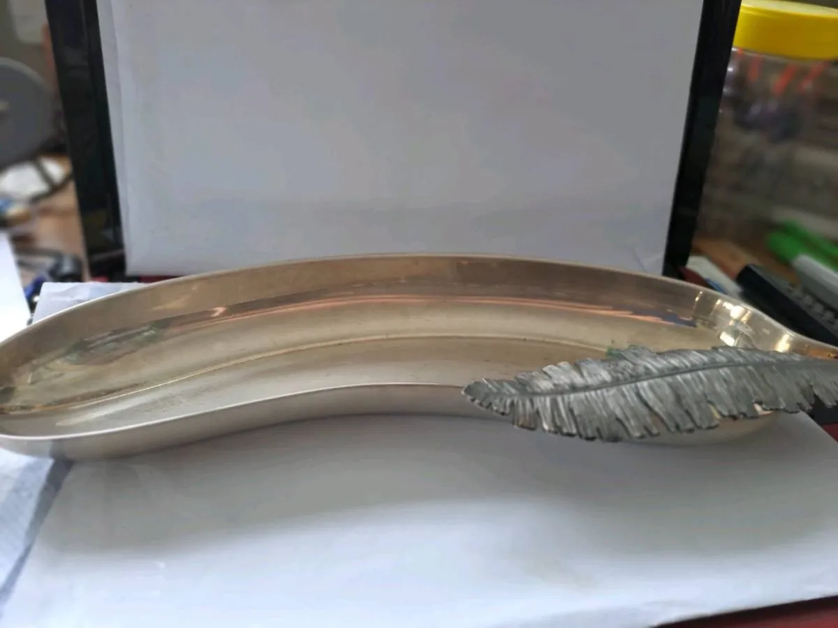 Banana boat silver plated - Image 1