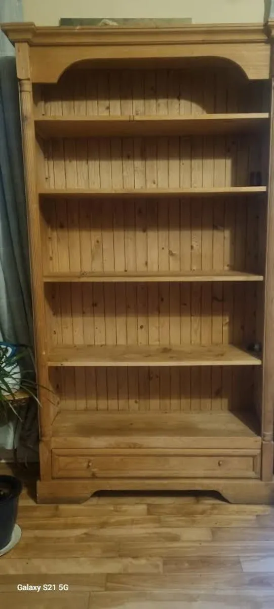 pine bookcase