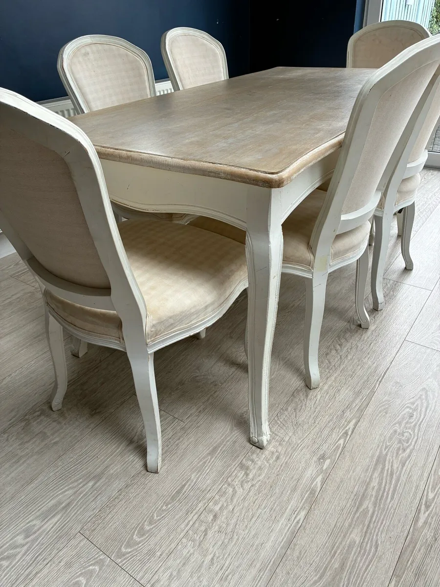 Dining set-Table and 6 matching chairs - Image 3