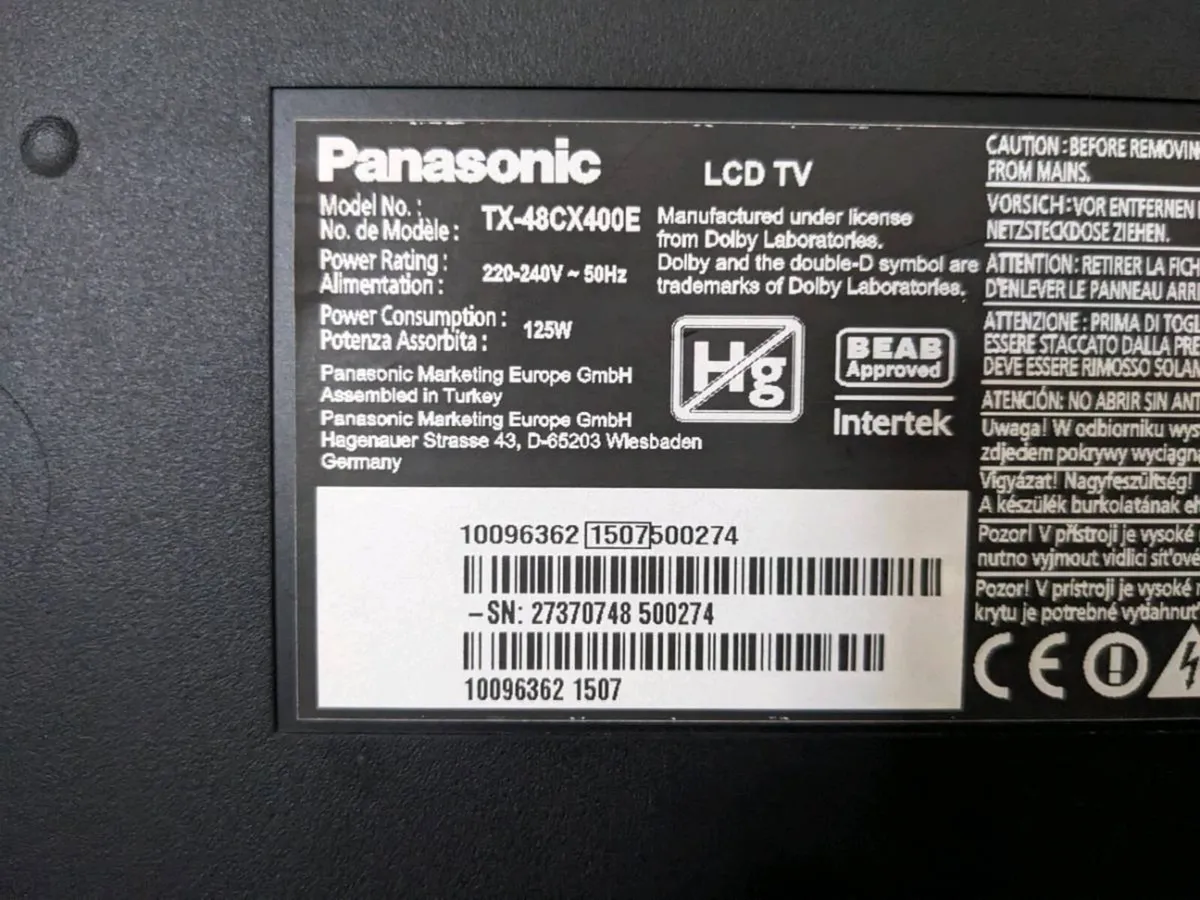 TV - 48 inch none smart. - Image 4