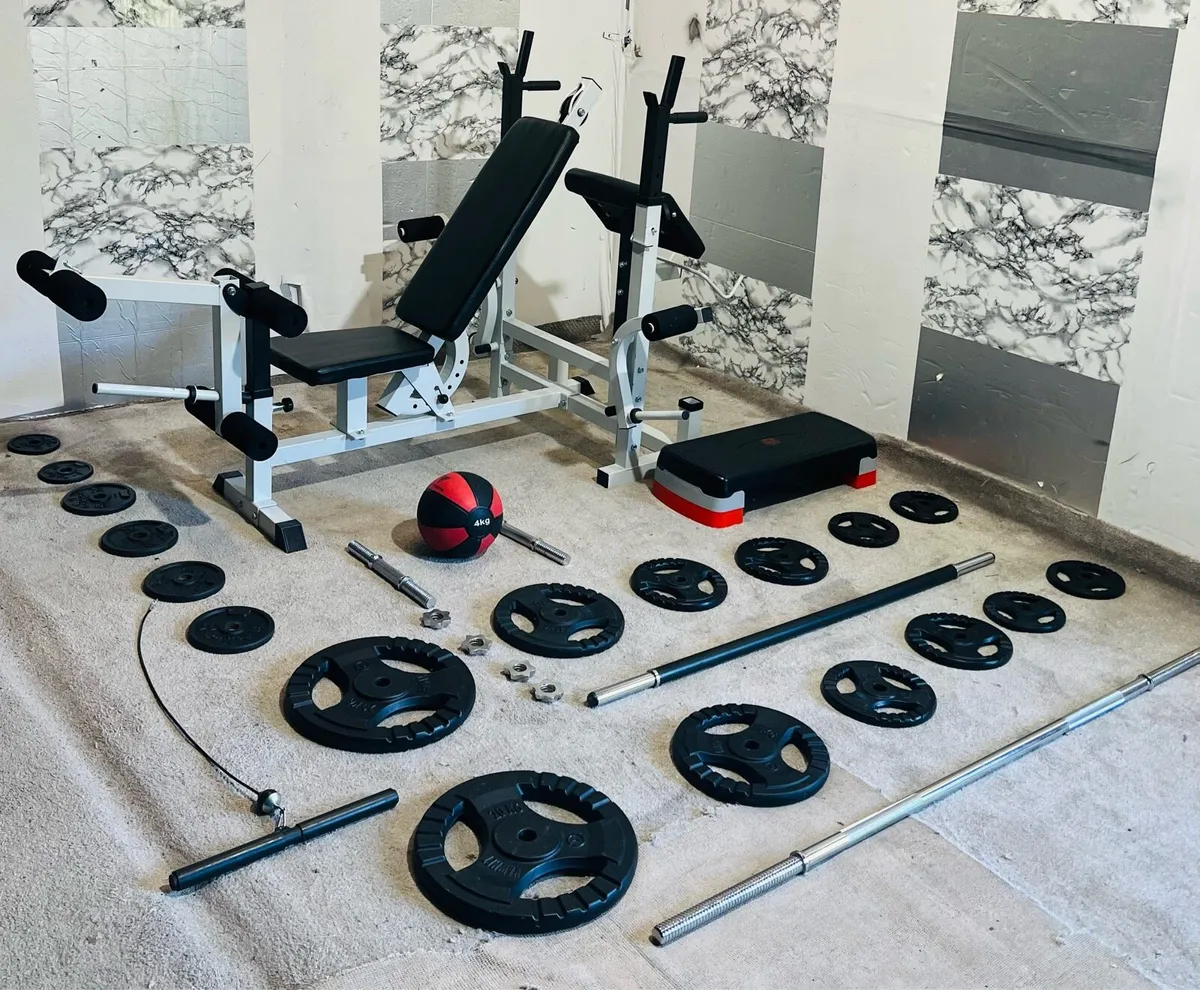 NEW CONDITION LIFE TIME WEIGHT BENCH SETUP - Image 1