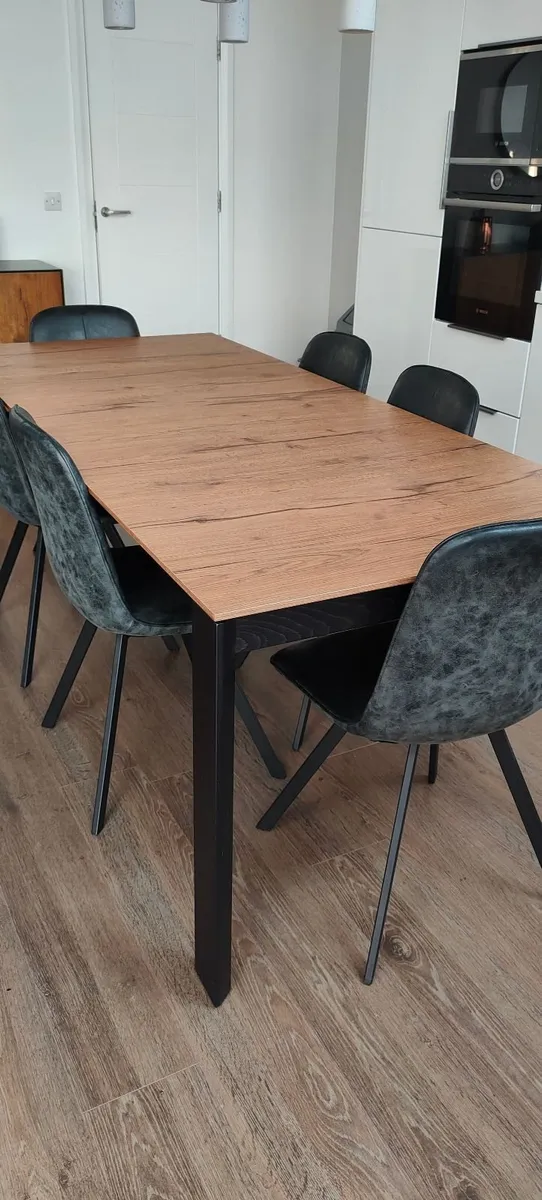 Dinning table with chairs - Image 4
