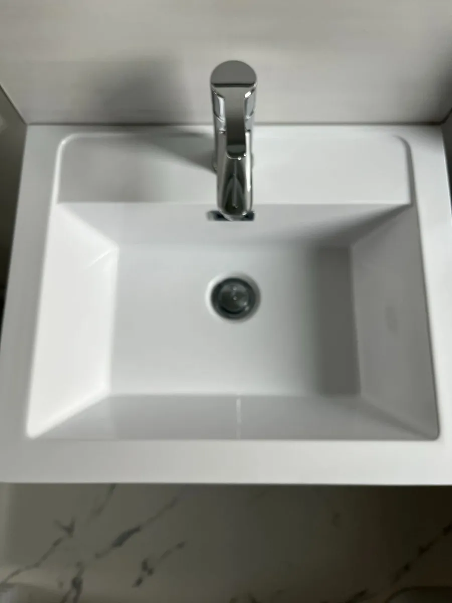 Bathroom vanity unit basin & shower tray - Image 3