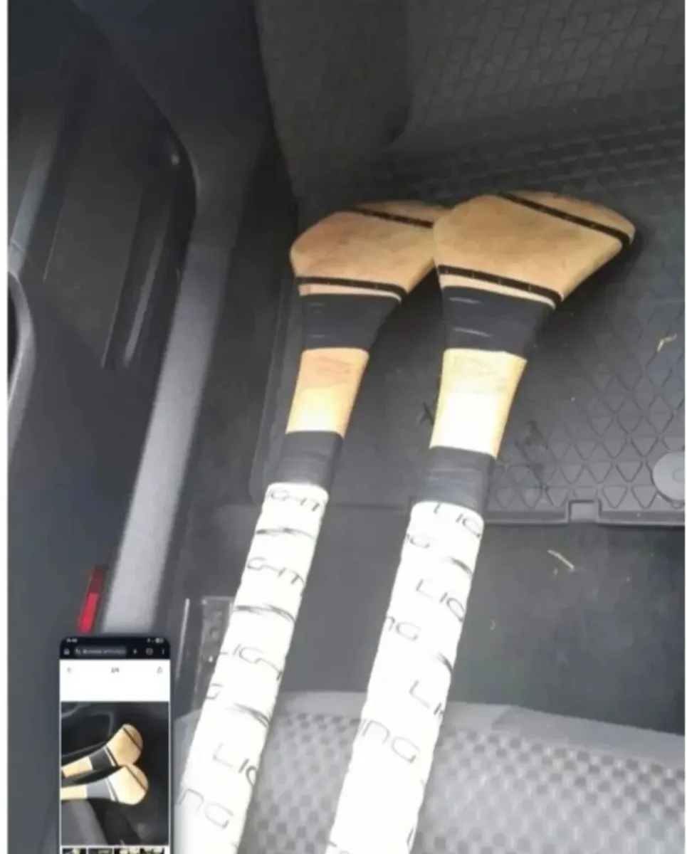 Two 35 inch hurleys for sale. - Image 4