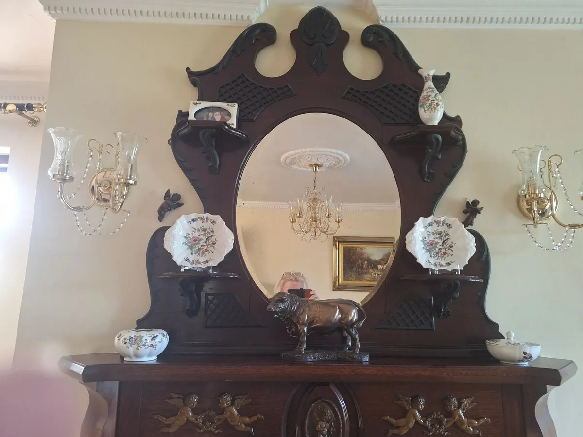 Fireplace and overmantle - Image 2