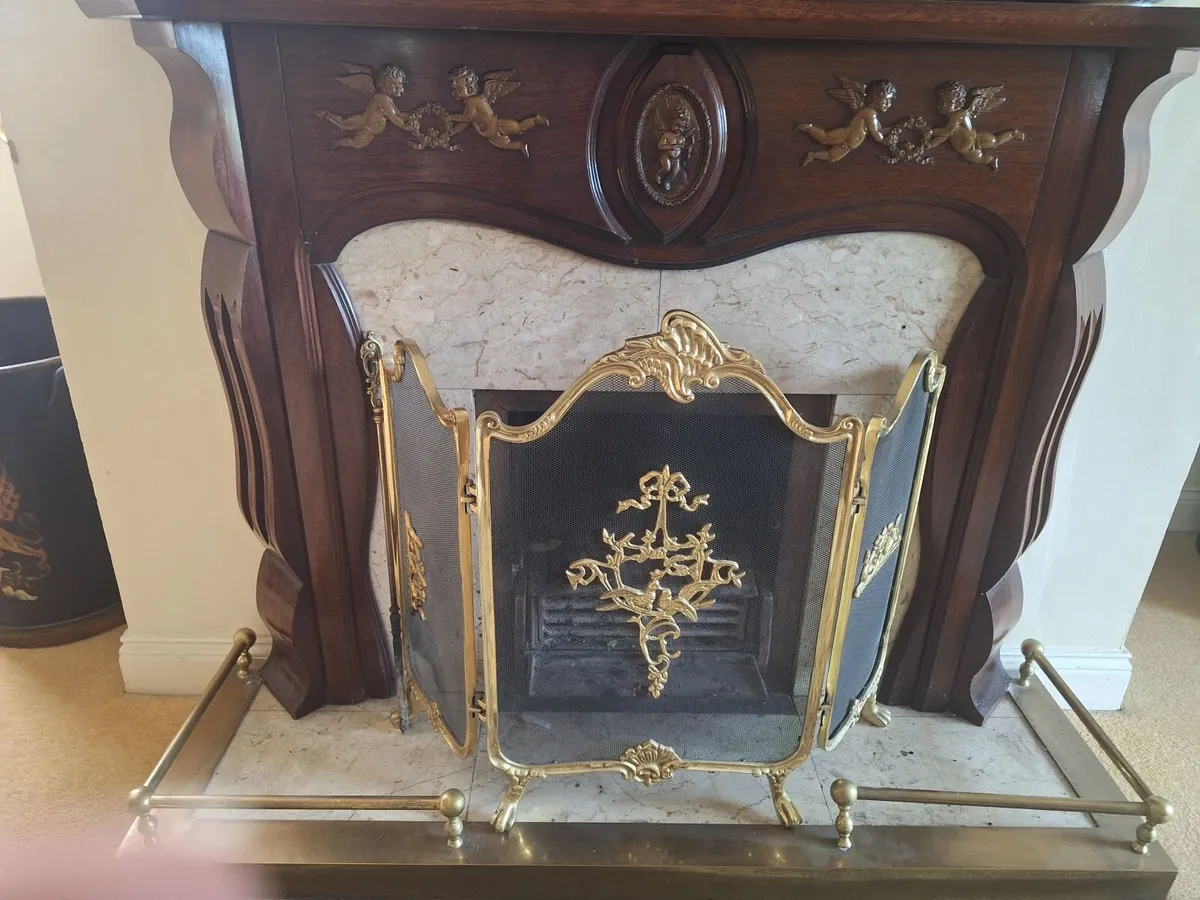 Fireplace and overmantle - Image 3
