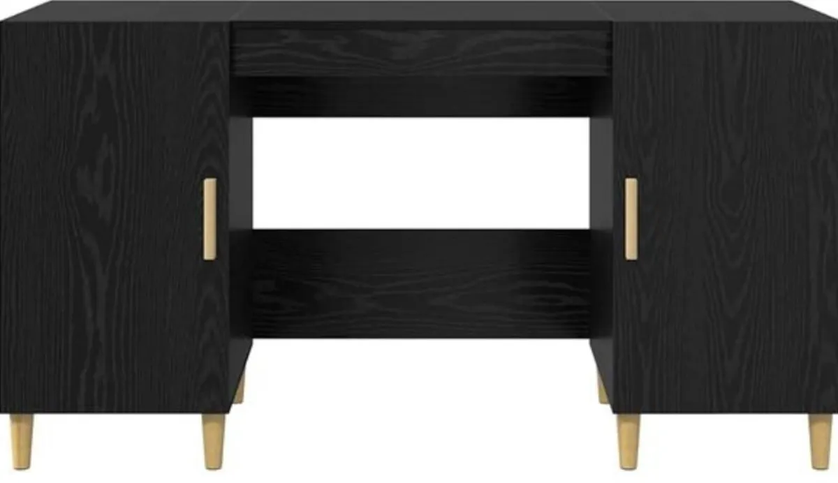 Black Office Desk - Image 3