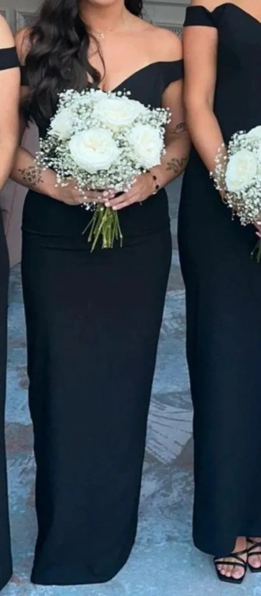 Bridesmaid Dress Black