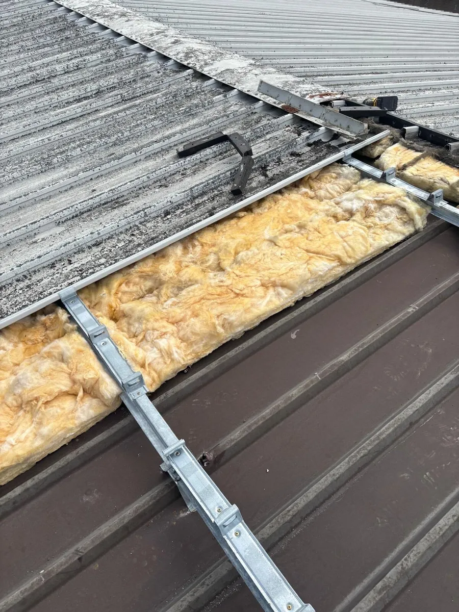 Roof cladding system metal over cladding - Image 3