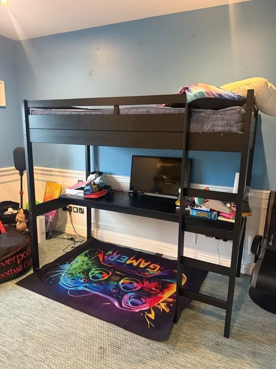 Two Kids Loft Beds with Desks 100 EACH