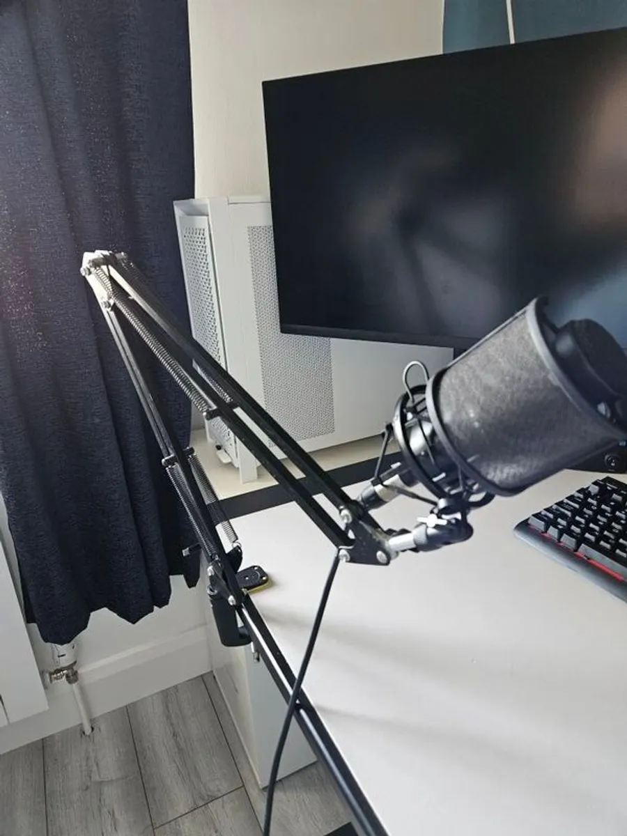 Audio-Technica AT2020 XLR Condenser Microphone + Streaming Setup - Image 3