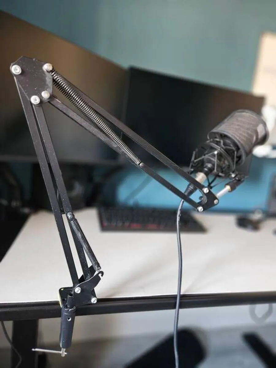 Audio-Technica AT2020 XLR Condenser Microphone + Streaming Setup - Image 4
