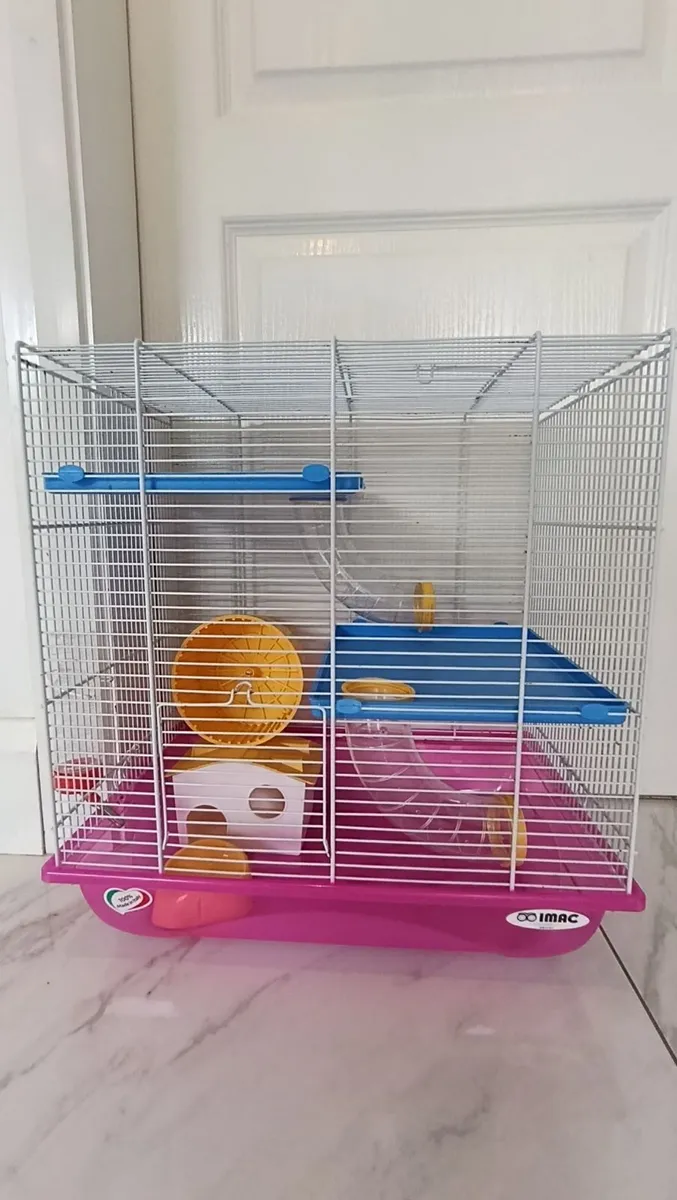 Hamster Cage 3 Tier with Extras — €35 - Image 1