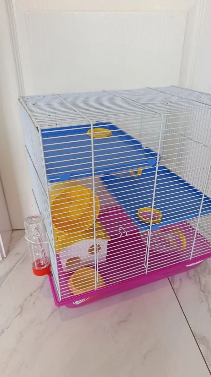 Hamster Cage 3 Tier with Extras — €35 - Image 2