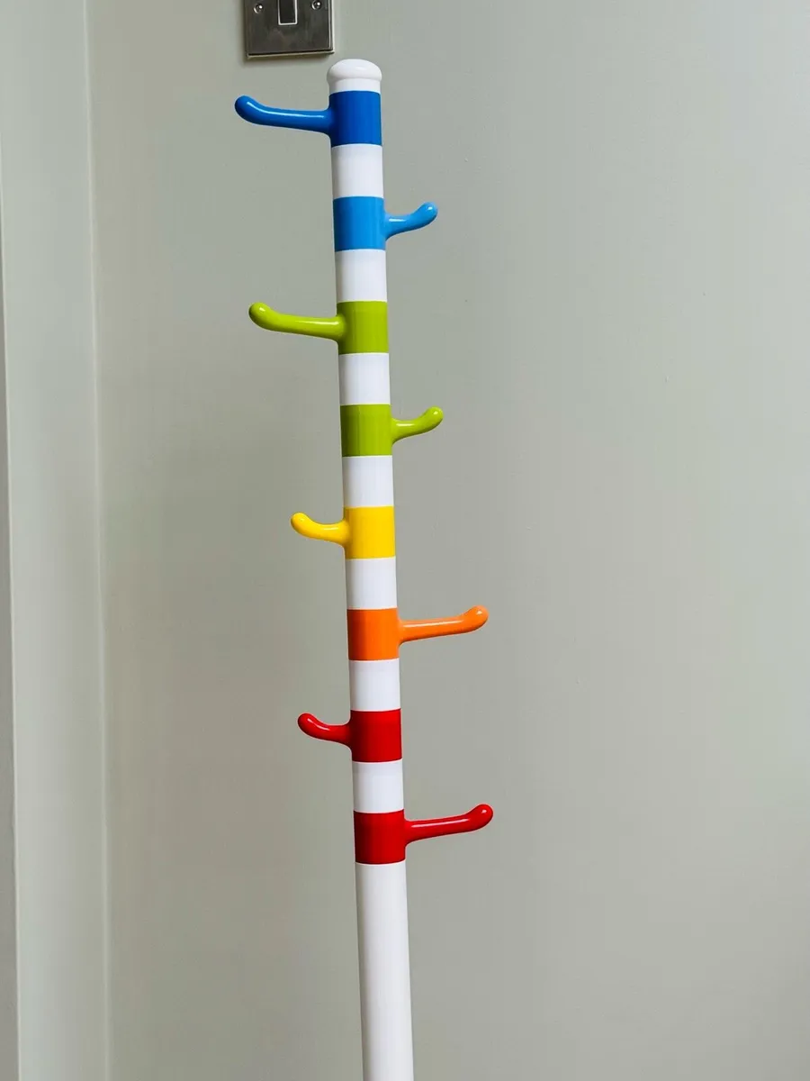 Rainbow Coloured Kids Coat rack - Image 2