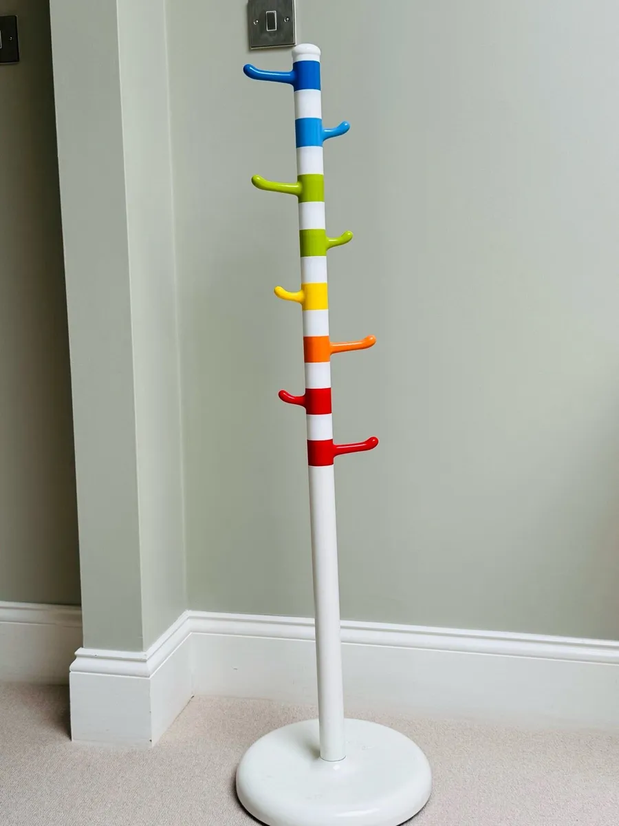Rainbow Coloured Kids Coat rack - Image 4
